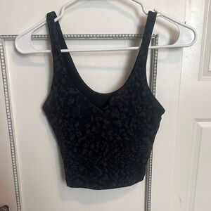 Black Camo Lulu Align Tank